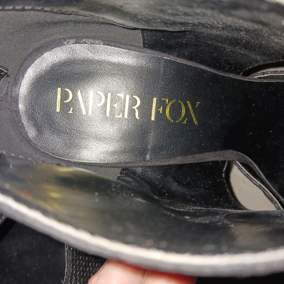 Black Paper Fox size 9 - Picture 6 of 6